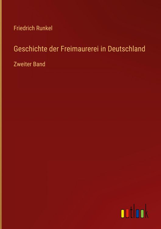 Produktbild: Geschichte der Freimaurerei in Deutschland