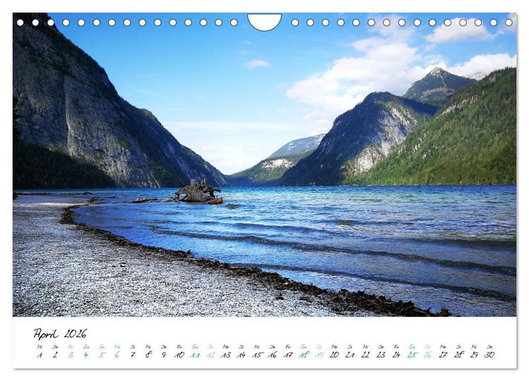 Produktbild: Traumhafter K&ouml;nigssee (Wandkalender 2026 DIN A4 quer), CALVENDO Monatskalender