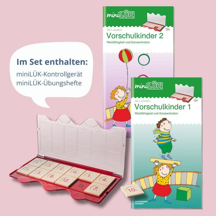 Produktbild: miniL&Uuml;K - Set Vorschulkinder