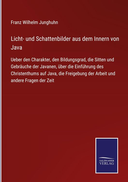 Produktbild: Licht- und Schattenbilder aus dem Innern von Java