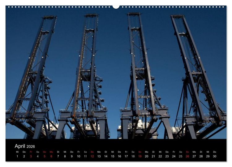 Produktbild: Eine Frachtschiffreise (Wandkalender 2026 DIN A2 quer), CALVENDO Monatskalender