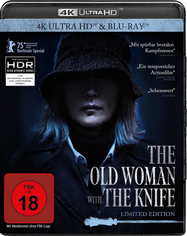 Produktbild: The Old Woman with the Knife LTD. - 4K HDR 2-Disc Limited Edition (4K Ultra HD) (+ Blu-ray)