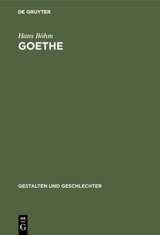 Produktbild: Goethe