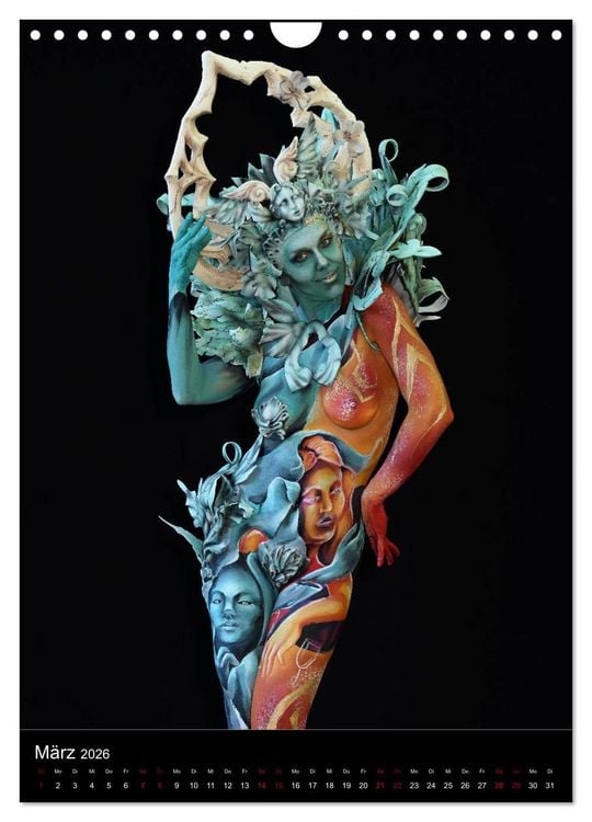 Produktbild: World Bodypainting Festival #21 (Wandkalender 2026 DIN A4 hoch), CALVENDO Monatskalender