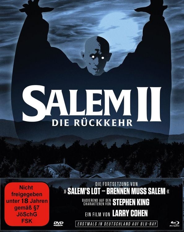 Produktbild: Salem II - Die R&uuml;ckkehr - Mediabook (Blu-ray+DVD)