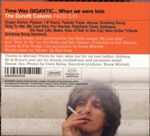 Produktbild: Time Was Gigantic...When We Were Kids (25 Year An