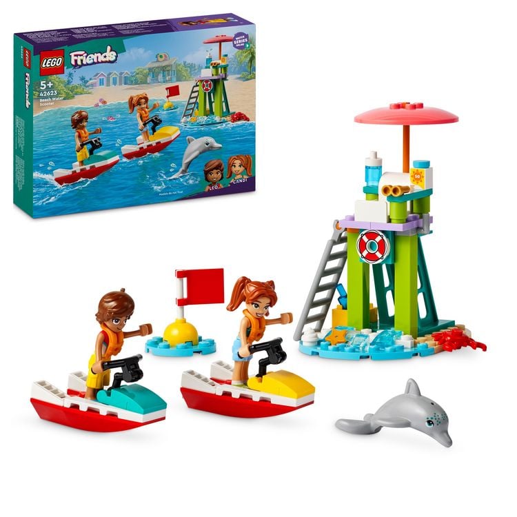 Produktbild: LEGO Friends Rettungsschwimmer Aussichtsturm mit Jetskis 42623