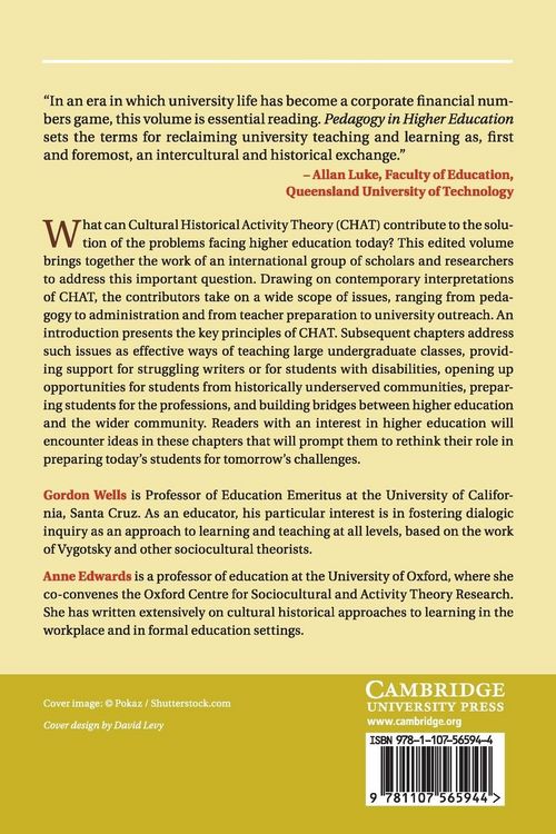 Produktbild: Pedagogy in Higher Education