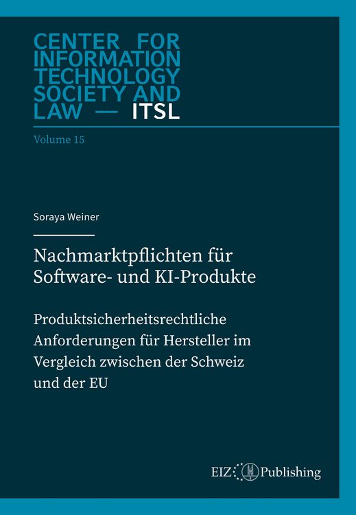 Produktbild: Nachmarktpflichten f&uuml;r Software- und KI-Produkte