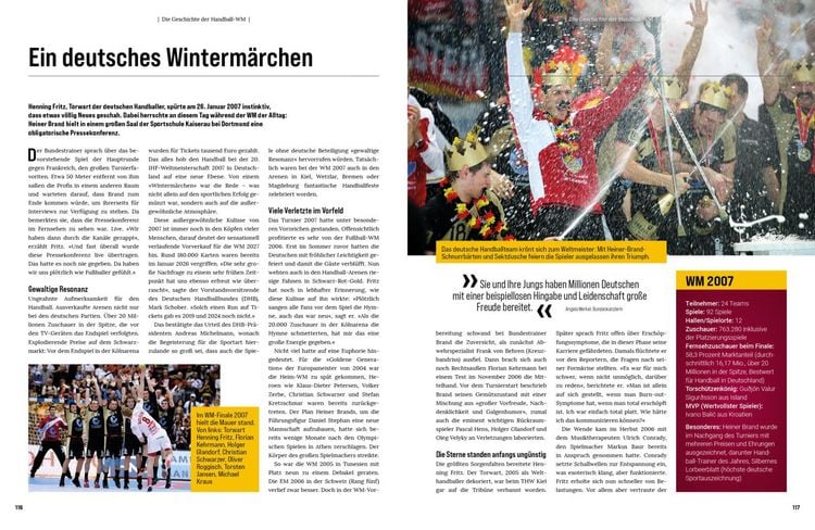 Produktbild: Das gro&szlig;e Buch zur Handball-WM 2027