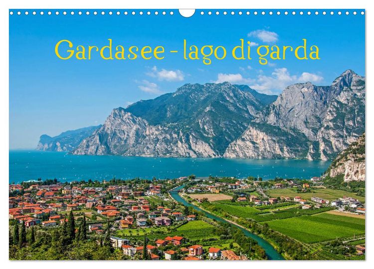 Produktbild: Gardasee - lago di Garda by Sascha Ferrari (Wandkalender 2026 DIN A3 quer), CALVENDO Monatskalender
