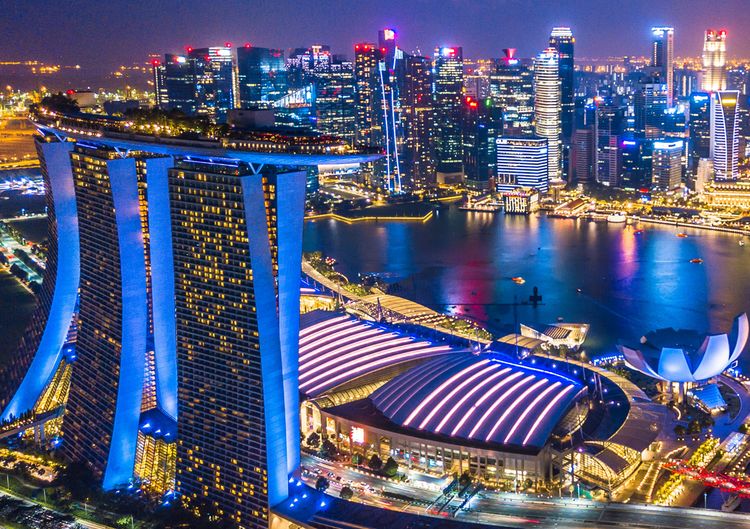 Produktbild: Lais Puzzle Singapur 1000 Teile