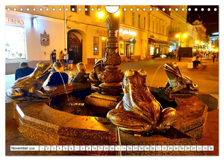 Produktbild: Magic Kazan - A fascinating city on the Volga River (Wall Calendar 2026 DIN A4 landscape), CALVENDO 12 Month Wall Calendar