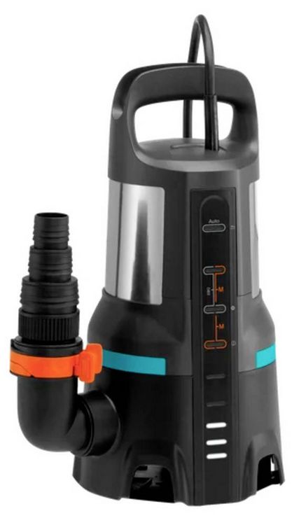 Produktbild: GARDENA 09044-20 20000 Aquasensor Schmutzwasser-Tauchpumpe 20.000 l/h 9 m