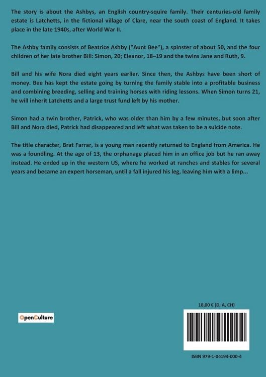 Produktbild: Brat Farrar