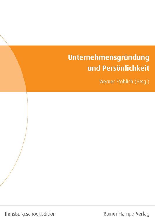 Produktbild: Unternehmensgr&uuml;ndung und Pers&ouml;nlichkeit