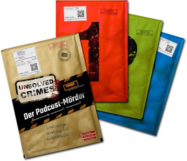 Produktbild: PASMO - Unsolved Crimes The Podcast Murder