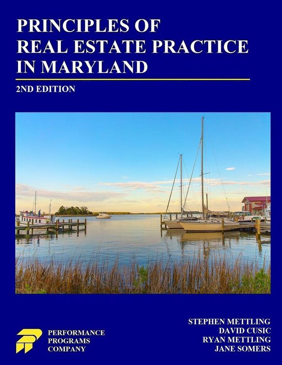 Produktbild: Principles of Real Estate Practice in Maryland