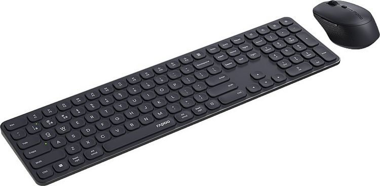 Produktbild: RAPOO 9810M.DE.DARK GREY Multi-Mode Wireless Combo
