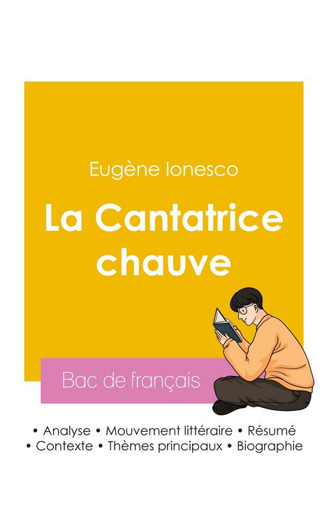 Produktbild: Réussir son Bac de français 2026 : Analyse de La Cantatrice chauve de Eugène Ionesco