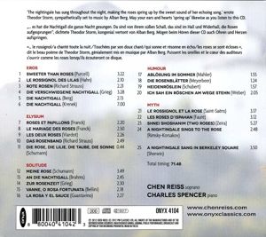 Produktbild: The nightingale and the rose-Recital