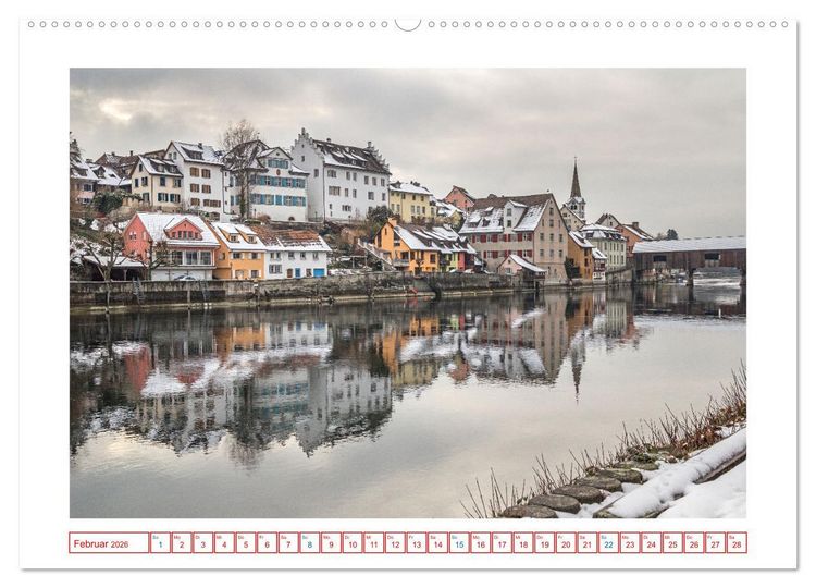 Produktbild: Diessenhofen am Hochrhein (Wandkalender 2026 DIN A2 quer), CALVENDO Monatskalender