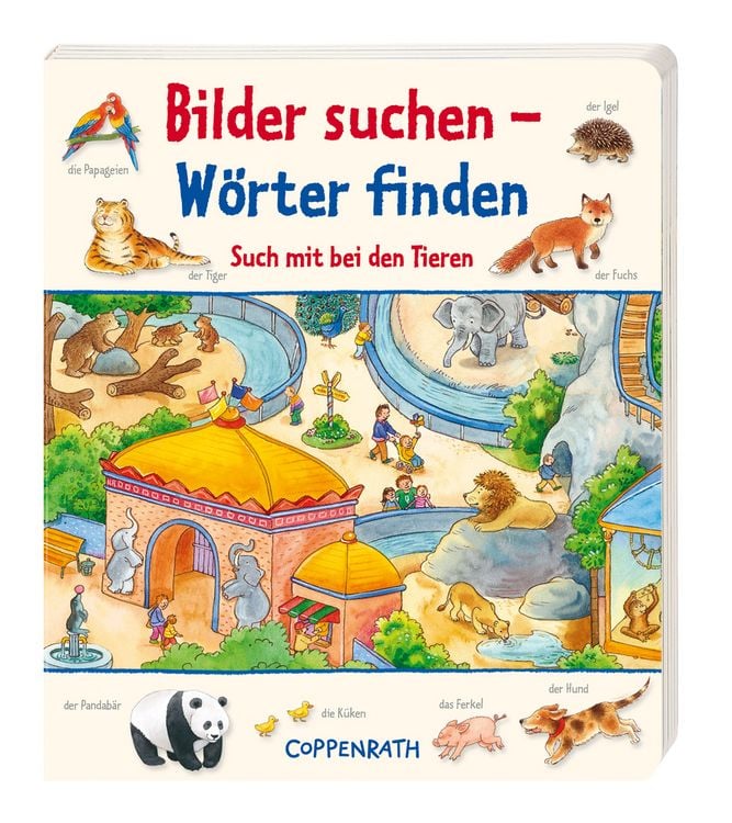 Produktbild: Bilder suchen - Wörter finden: Such mit bei den Tieren