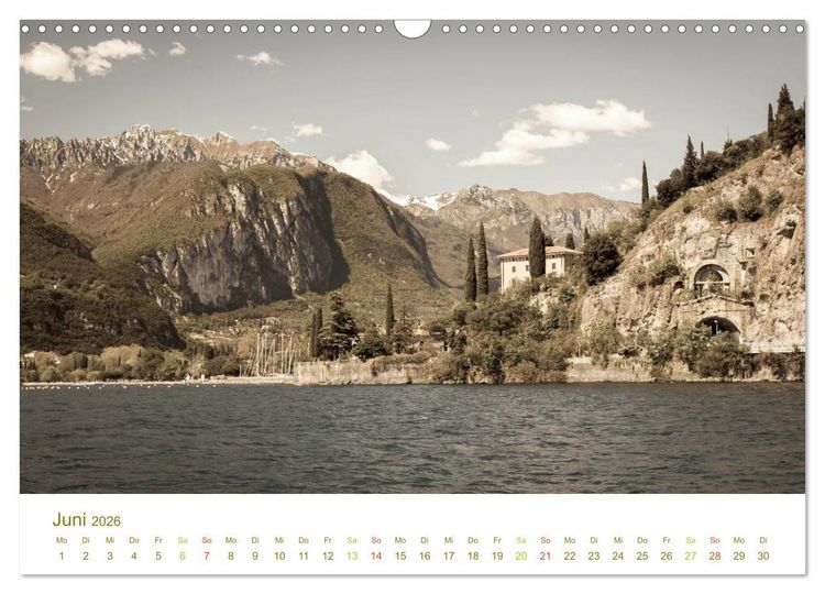 Produktbild: GARDASEE - das Nordufer (Wandkalender 2026 DIN A3 quer), CALVENDO Monatskalender