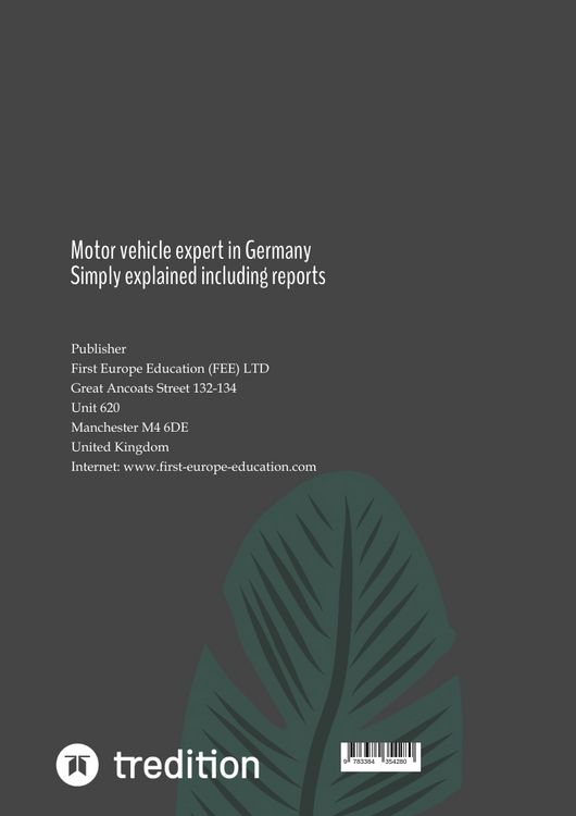 Produktbild: Motor vehicle expert in Germany