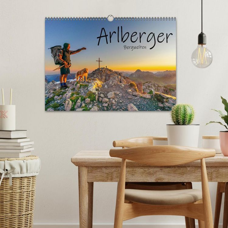 Produktbild: Arlberger Bergwelten (Wandkalender 2026 DIN A3 quer), CALVENDO Monatskalender