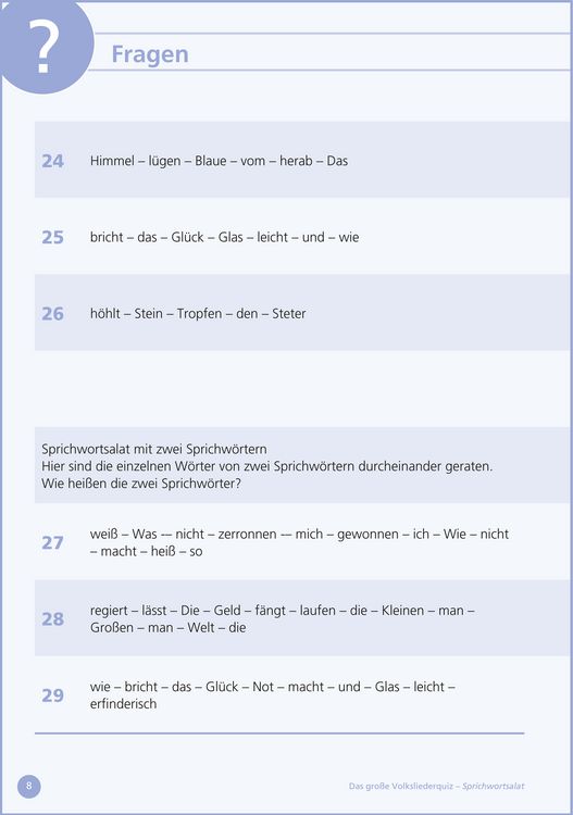 Produktbild: Sprichwortsalat