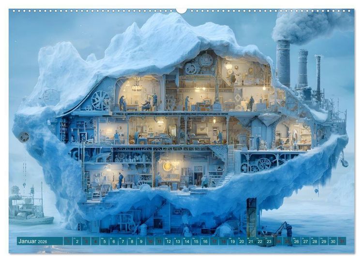 Produktbild: Hier wimmelt es (hochwertiger Premium Wandkalender 2026 DIN A2 quer), Kunstdruck in Hochglanz