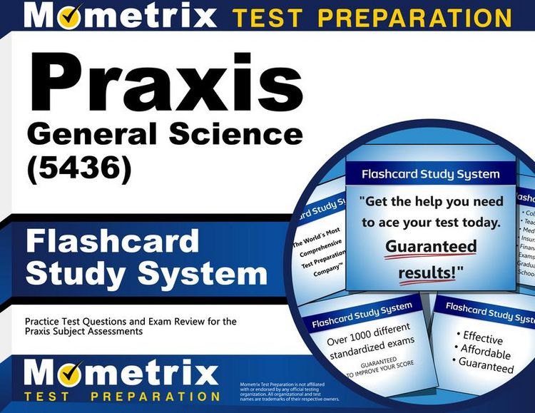 Produktbild: Praxis General Science (5436) Flashcard Study System