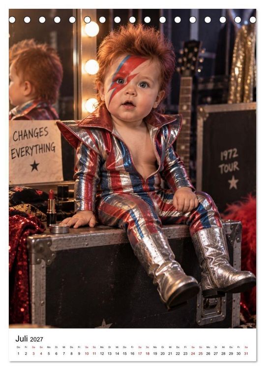 Produktbild: Baby Beats (Tischkalender 2027 DIN A5 hoch), CALVENDO Monatskalender