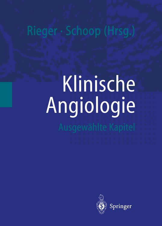 Produktbild: Klinische Angiologie