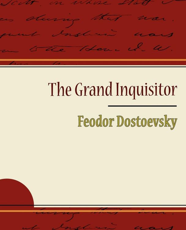 Produktbild: The Grand Inquisitor - Feodor Dostoevsky
