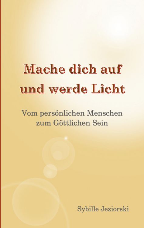 Produktbild: Mache dich auf und werde Licht