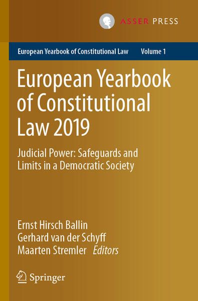 Produktbild: European Yearbook of Constitutional Law 2019