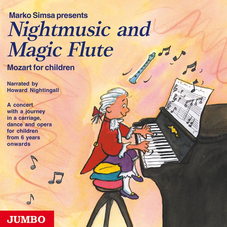 Produktbild: Nightmusic and Magic Flute. Mozart for children