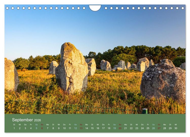 Produktbild: Mysteri&ouml;se Megalithen (Wandkalender 2026 DIN A4 quer), CALVENDO Monatskalender