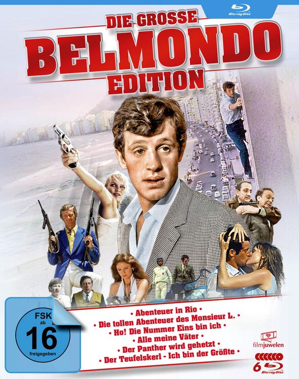 Produktbild: Die gro&szlig;e Belmondo-Edition [6 BRs]