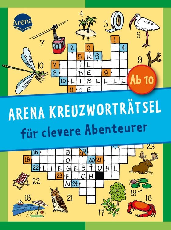 Produktbild: Arena Kreuzwortr&auml;tsel f&uuml;r clevere Abenteurer