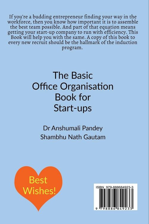 Produktbild: The Basic Office Organisation Book for Start-ups