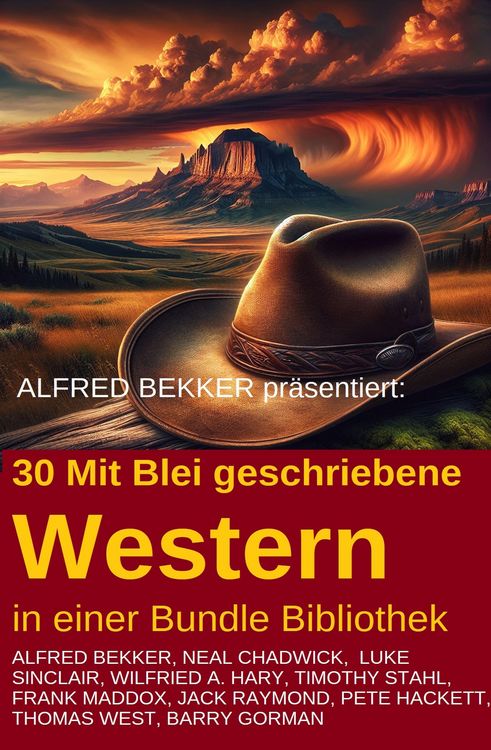 Produktbild: 30 Mit Blei geschriebene Western in einer Bundle Bibliothek
