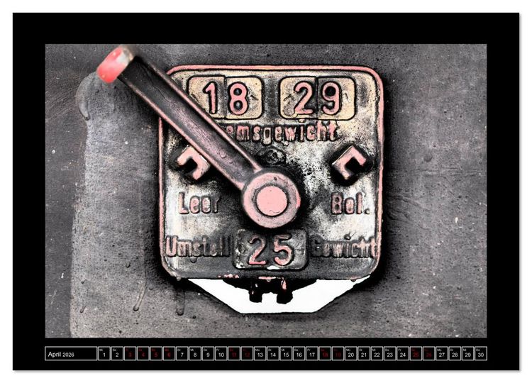 Produktbild: Fotokalender Industrial Art (Wandkalender 2026 DIN A4 quer), CALVENDO Monatskalender