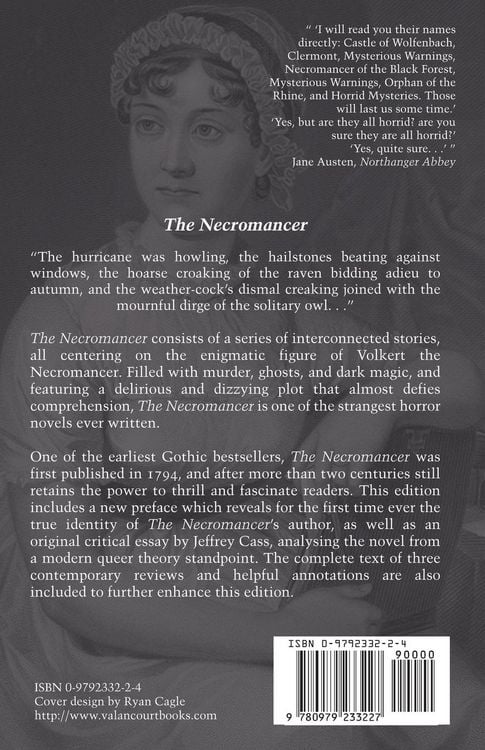 Produktbild: The Necromancer; or, The Tale of the Black Forest (Jane Austen Northanger Abbey Horrid Novels)