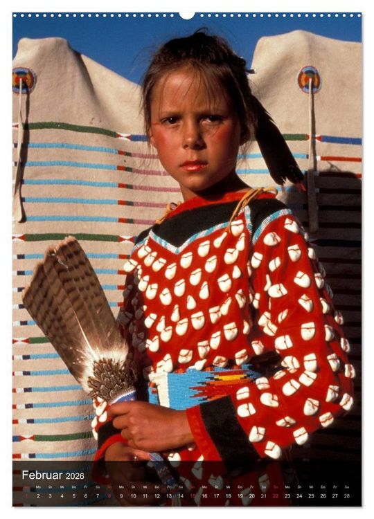 Produktbild: Indianer, Portrait Collection 1 (hochwertiger Premium Wandkalender 2026 DIN A2 hoch), Kunstdruck in Hochglanz