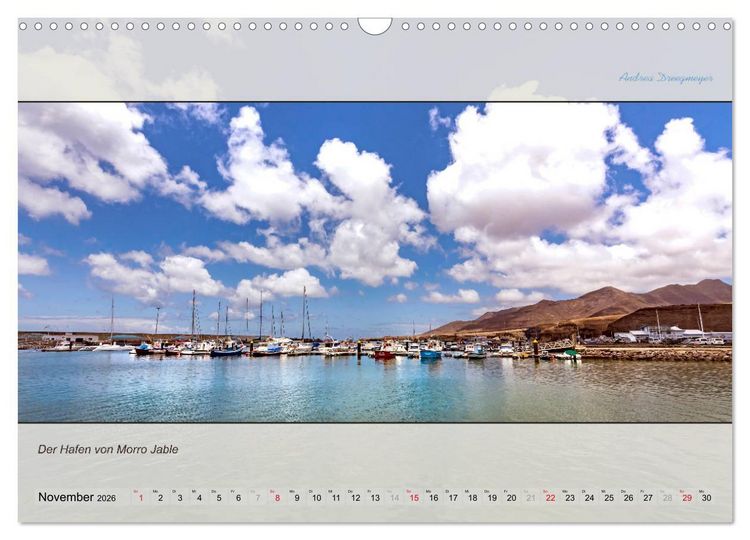 Produktbild: FUERTEVENTURA-PANORAMA (Wandkalender 2026 DIN A3 quer), CALVENDO Monatskalender
