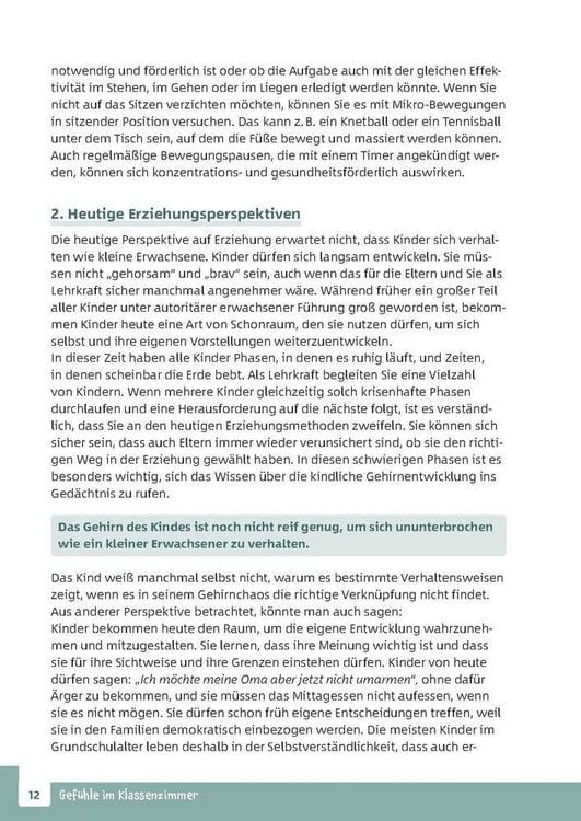 Produktbild: Gef&uuml;hle im Klassenzimmer - Strategien f&uuml;r herausforderndes Verhalten und kindgerechte Kommunikation in der Grundschule