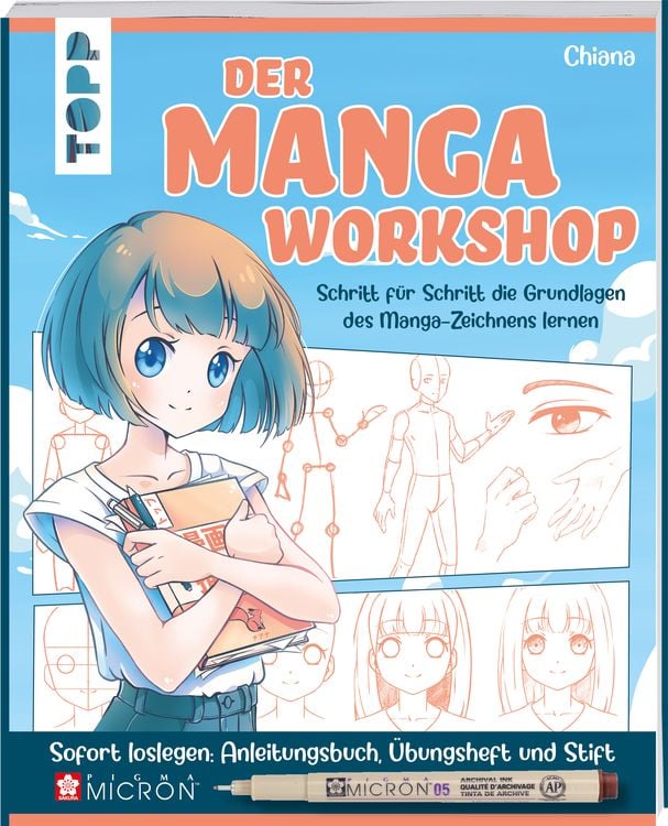 Bild vom Artikel Der Manga-Workshop. Schritt für Schritt die Grundlagen des Manga-Zeichnens lernen vom Autor Chiana